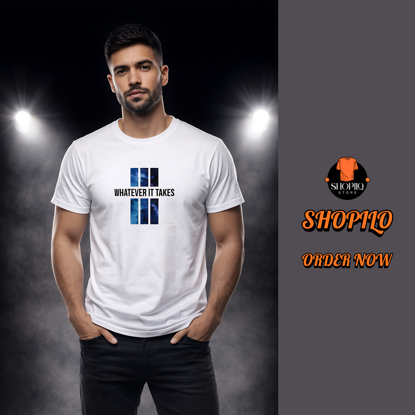 Whatever It Takes Half Sleeve T-shirt