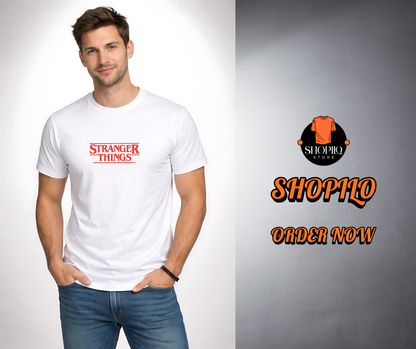 Stranger Things Half Sleeve T-Shirt
