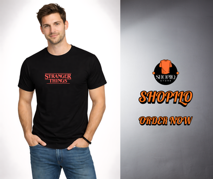 Stranger Things Half Sleeve T-Shirt