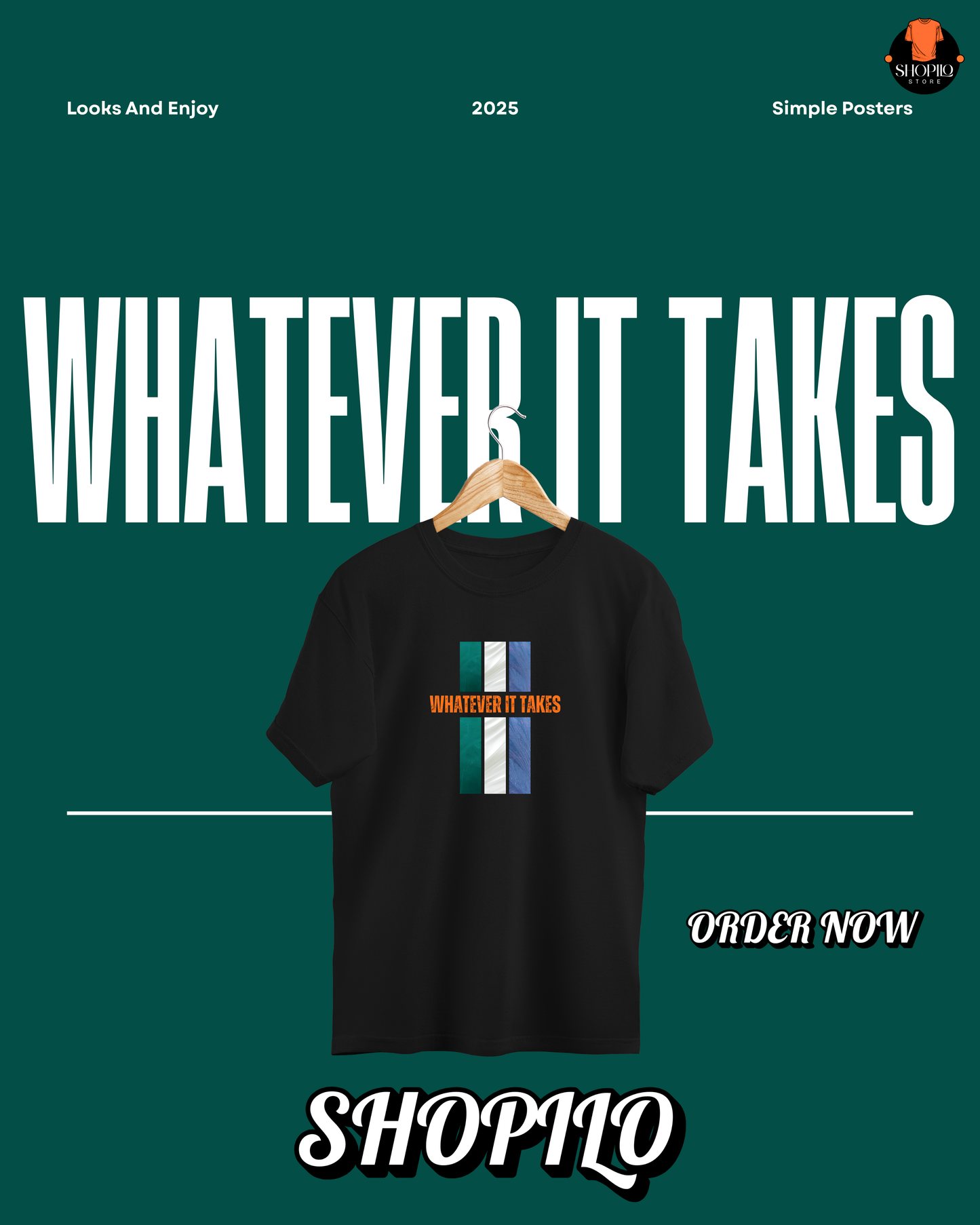 Whatever It Take Drop Shoulder T-shirt