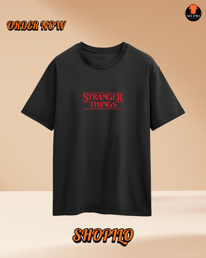 Stranger Things Drop Shoulder T-Shirt