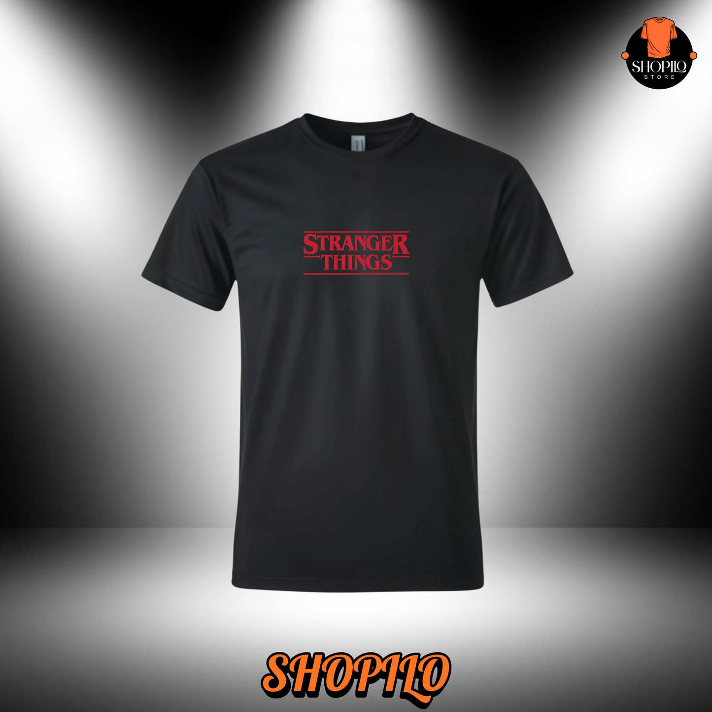 Stranger Things Half Sleeve T-Shirt