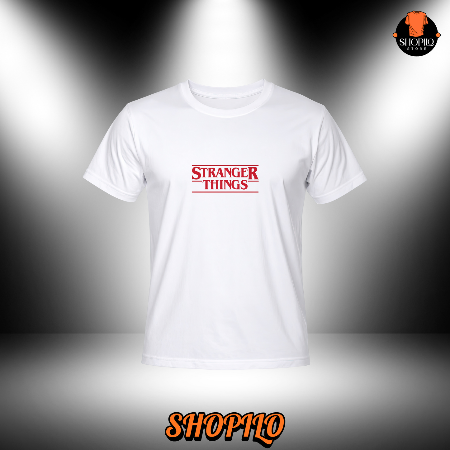 Stranger Things Half Sleeve T-Shirt