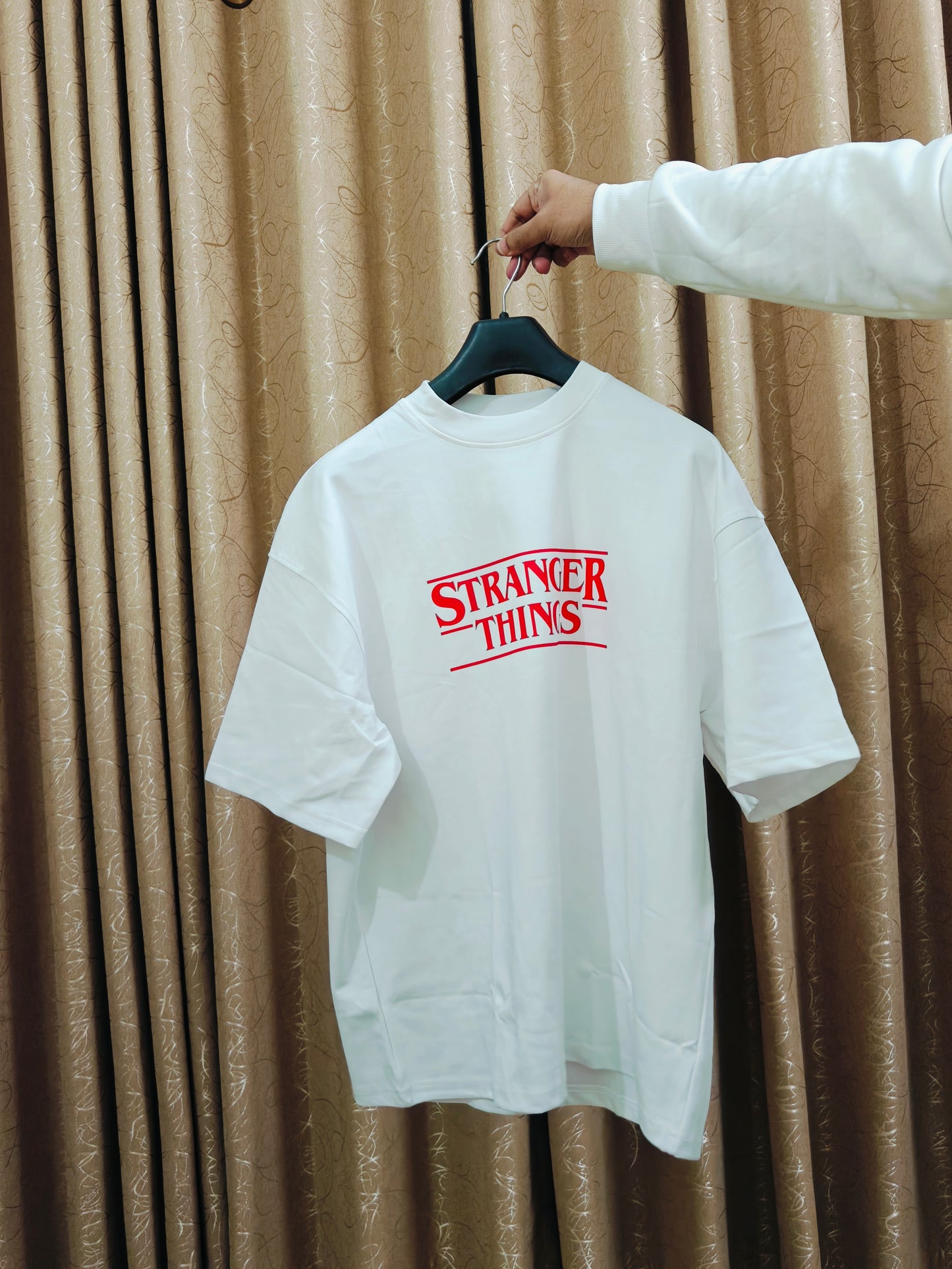 Stranger Things Drop Shoulder T-Shirt