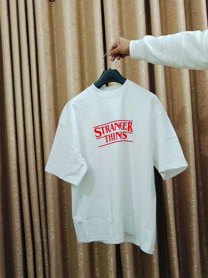 Stranger Things Drop Shoulder T-Shirt