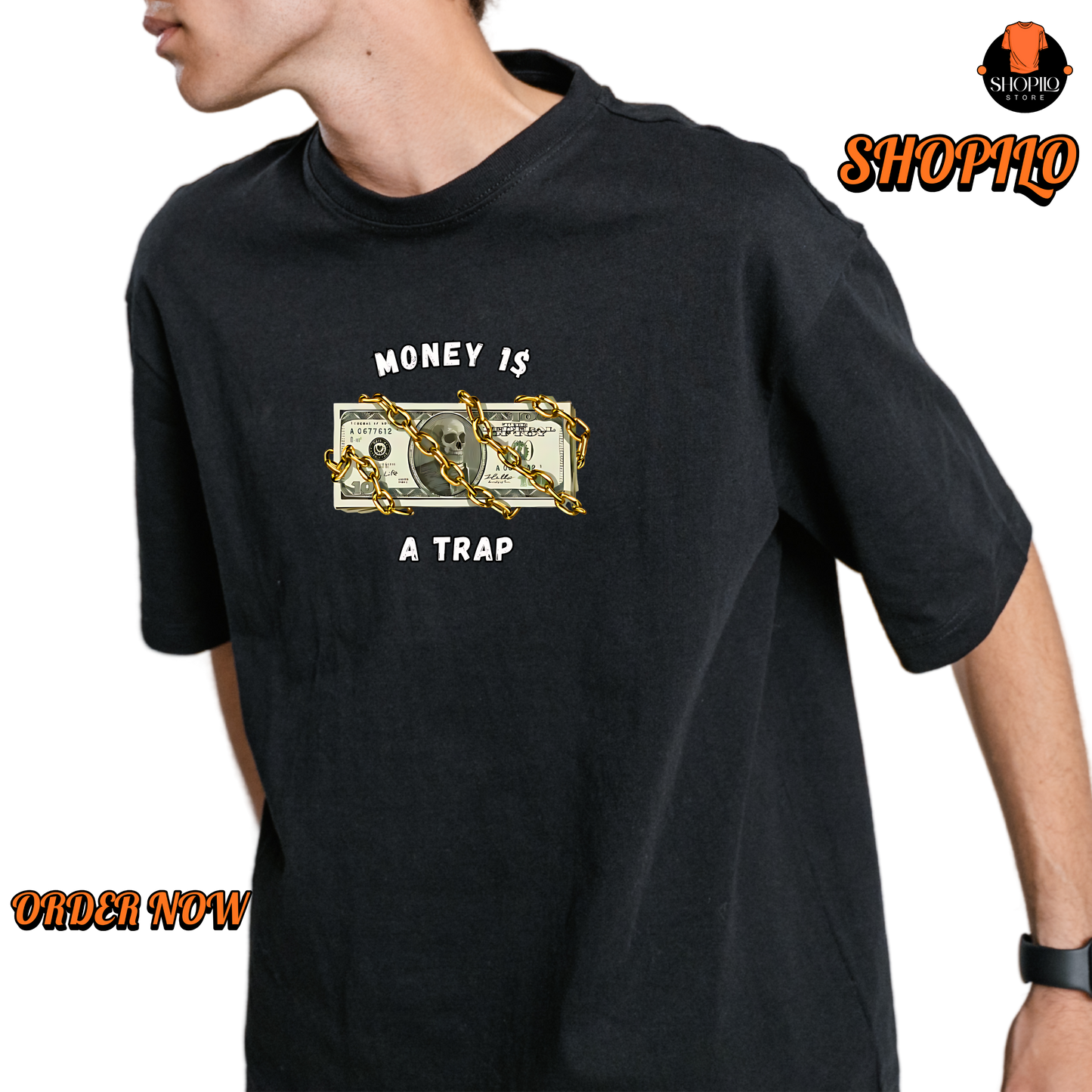 Money 1$ Drop Shoulder T-Shirt