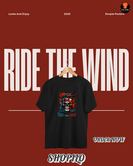 Ride The Wind Drop Shoulder T-Shirt