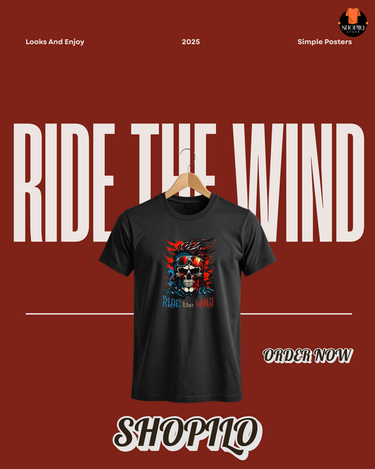 Ride The Wind Half Sleeve T-Shirt
