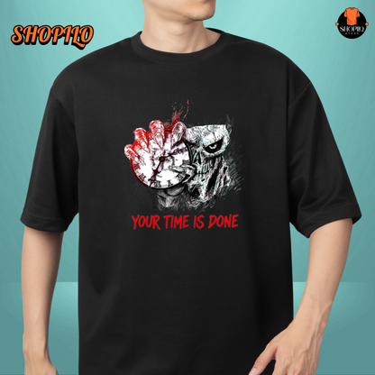 Your Time is done Drop Shoulder T-Shirt