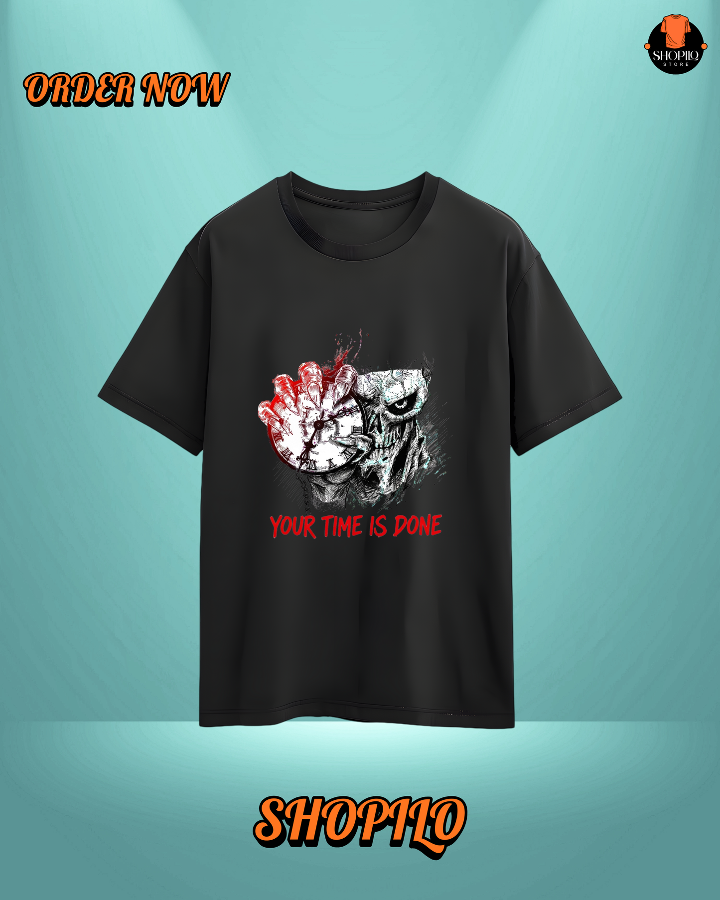 Your Time is done Drop Shoulder T-Shirt