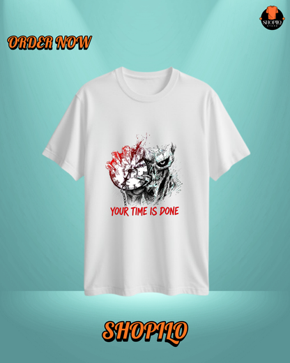 Your Time is done Drop Shoulder T-Shirt